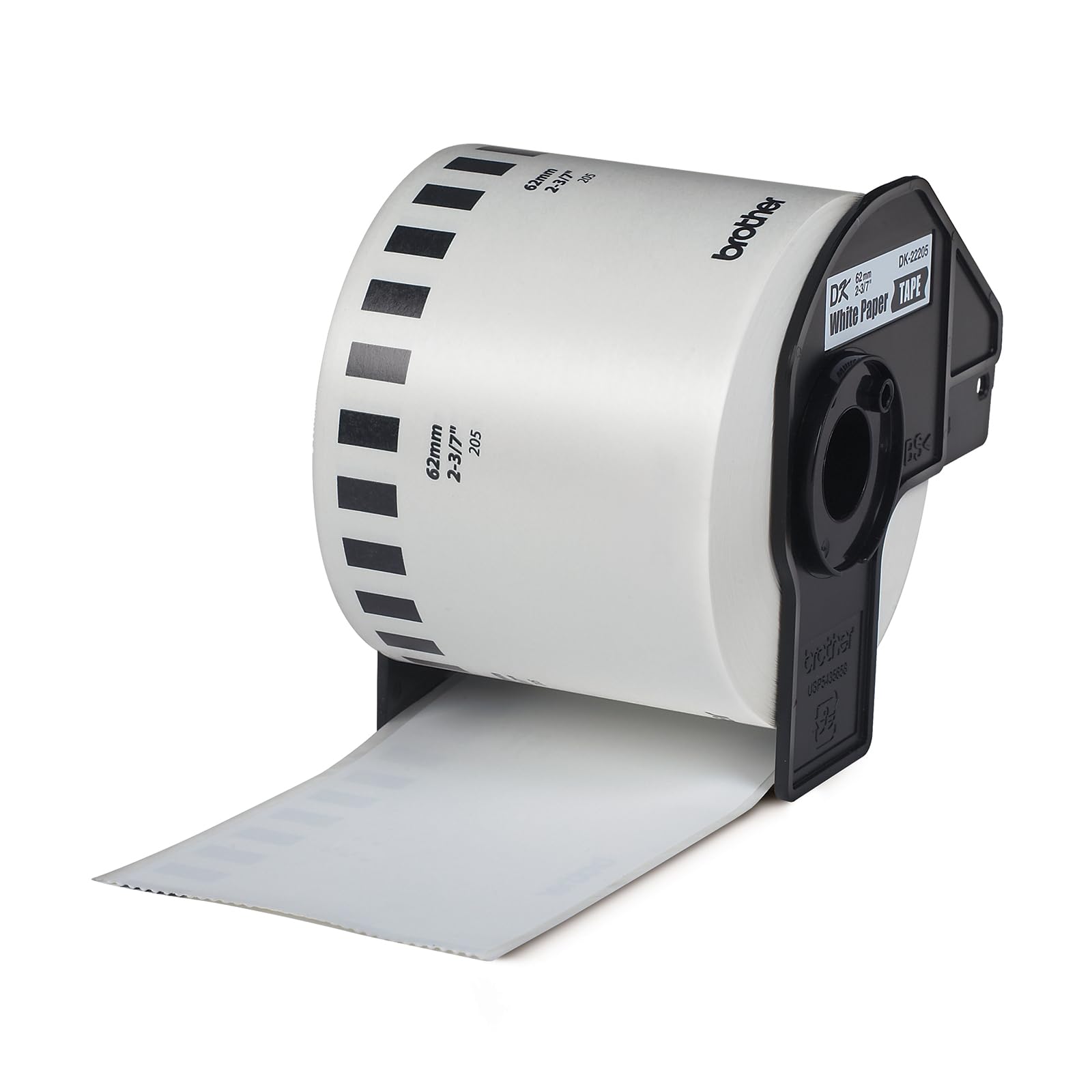 Brother DK-22205 - Czarny na białym - papier termiczny w rolce (6,2 cm x 30,5 m) QL-1050, 1060, 500, 550, 560, 570, 580, 600, 650, 700, 710, 720, 820