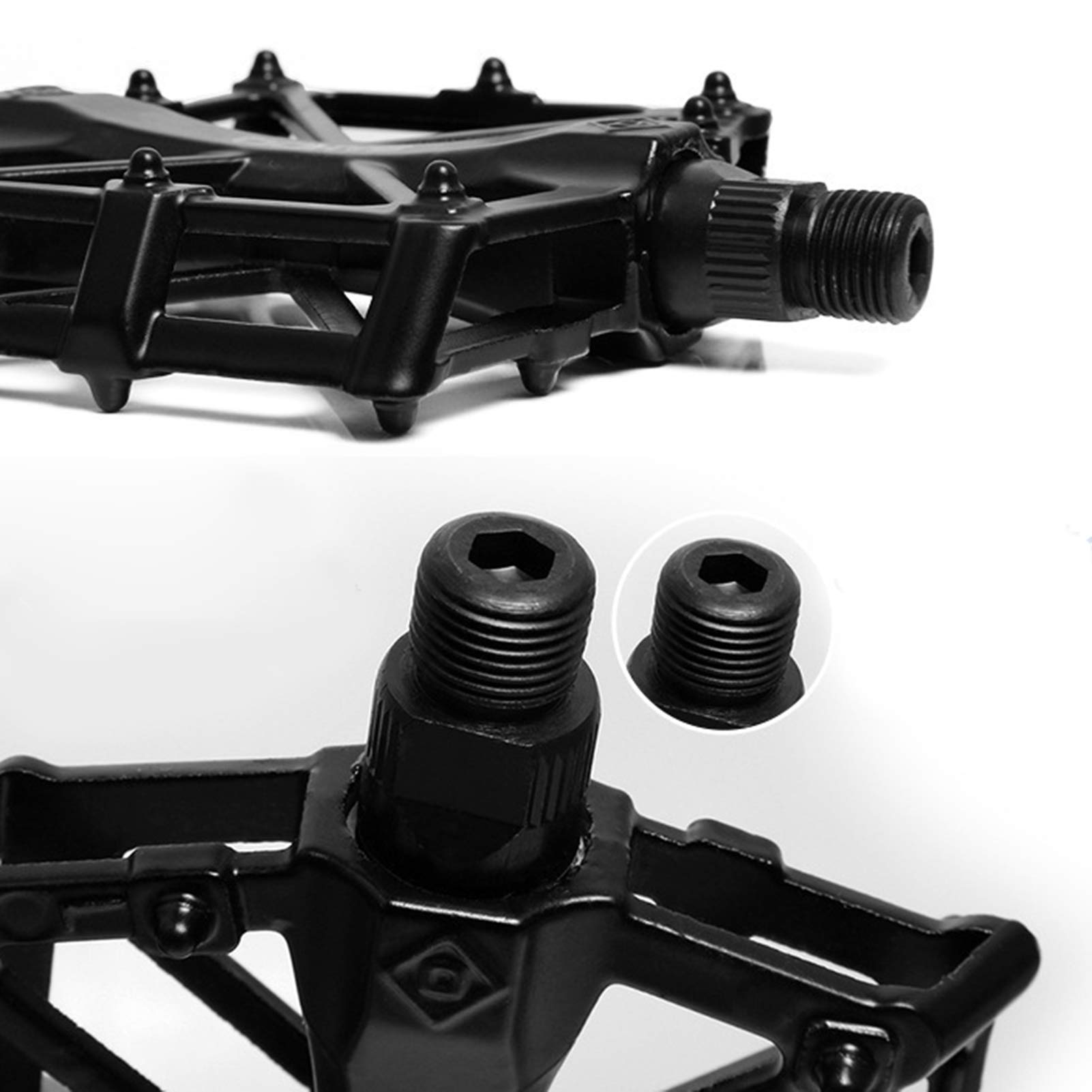 Chine Pédales à vélo plats ultra-légères pour pièce de vélo pour VTT Fabricants