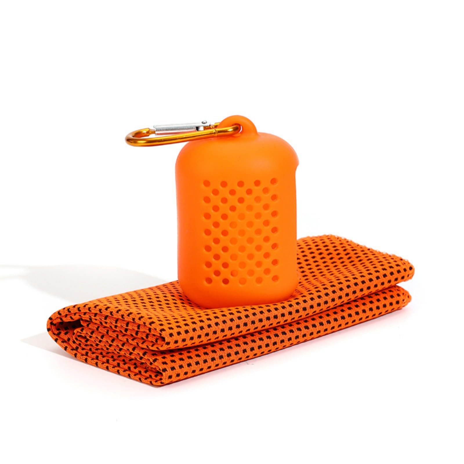 Limtula Multipurpose Sports Cooling Towel Light Weight Outdoor Travel Quick Drying for Golfers Runner Easy to Carry Outdoor Travel Quick Drying with Silicone Box