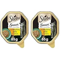 Sheba Sauce Collection in Salsa, Cibo per Gatto con Tacchino