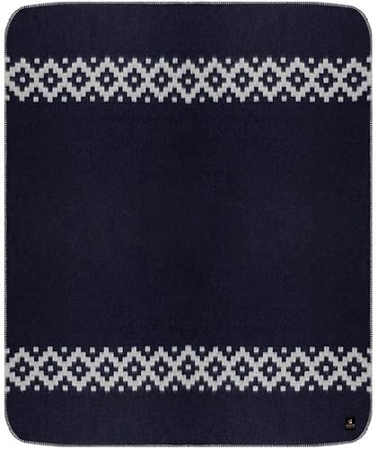 Miniatura 2 de Manta peruana de lana de alpaca gruesa, de peso pesado y suave, diseño étnico adecuada para campamento, uso en exteriores y en interiores tamaños