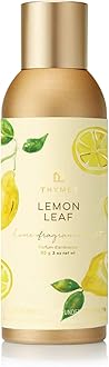 Home Fragrance Mist – Room Air Fresheners for Home Long Lasting – Air Freshener Spray – Premium Home Fragrance - Citrus Notes of Lemon Verbena, Dewey Leaves & Bergamot (Lemon Leaf, 3 oz)