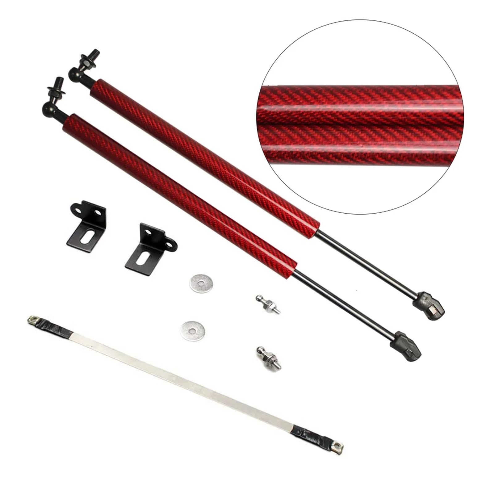 Motorkap Gasveer Voor SEAT Voor Ibiza Voor Mk3 (6L) 2002-2008 Motorkap Motorkap Wijzigen Gasveren Schokdemper Lift Ondersteunt Prop Staven Absorber Kap gasveer (Kleur : 1