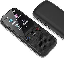 Dispositivo tradutor de idiomas, compatível com 138 idiomas, dispositivo de tradutor de idiomas offline instantâneo, tradutor de voz offline, tradutor de idioma portátil bidirecional em tempo real