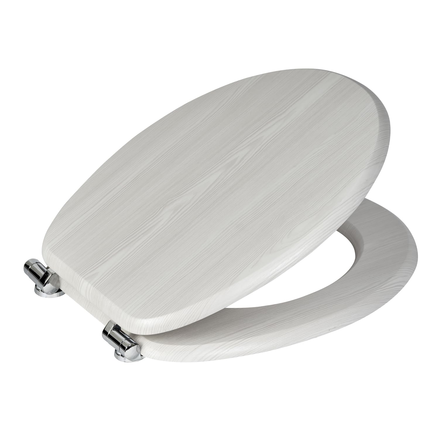 Showerdrape Norfolk Soft Close Antibacterial Wooden Toilet Seat