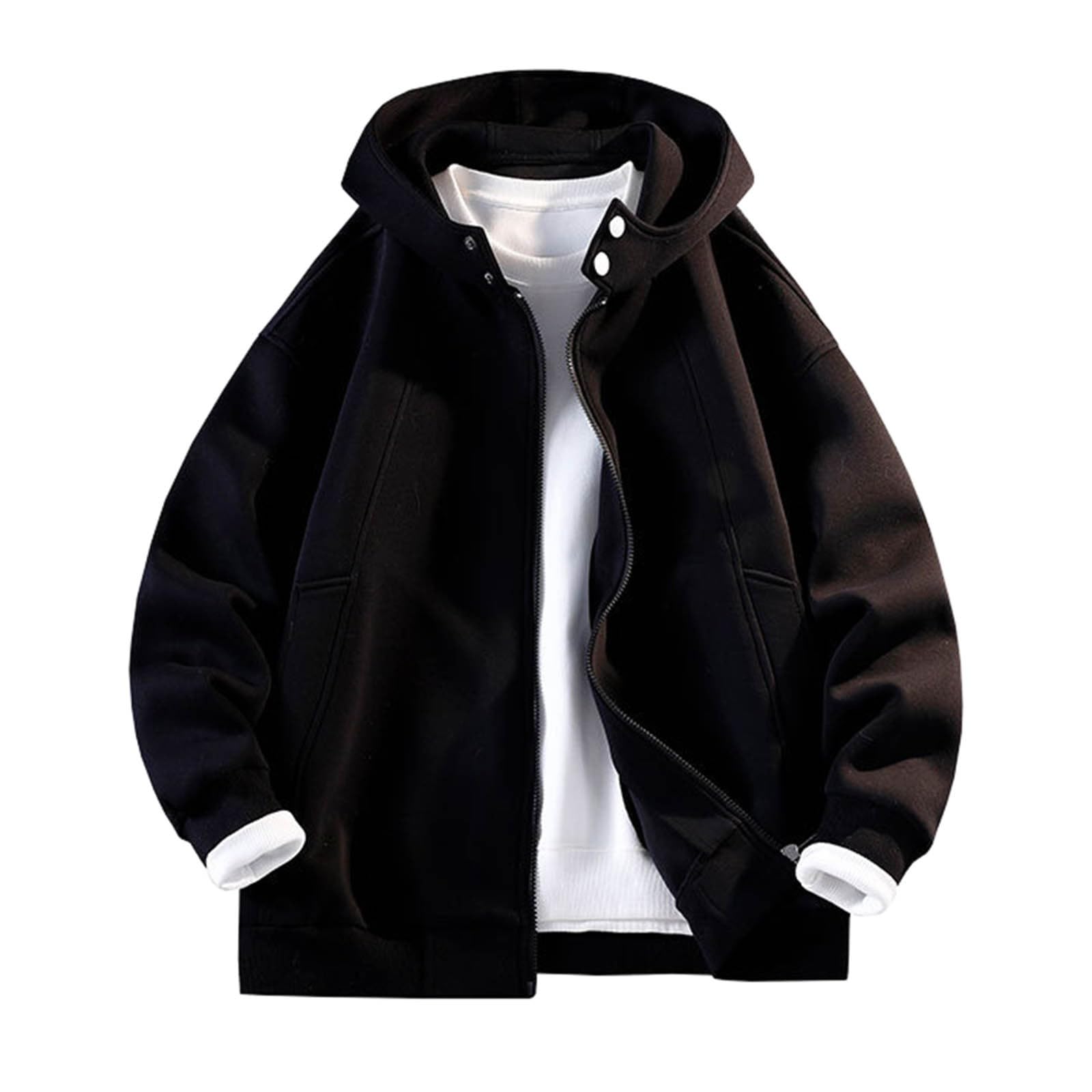 Męska bluza z kapturem, bluza z długim rękawem, luźna bluza oversize, sweter z kapturem, miękka bluza z kapturem, sportowa bluza z kapturem, modna bluza z kapturem, streetwear