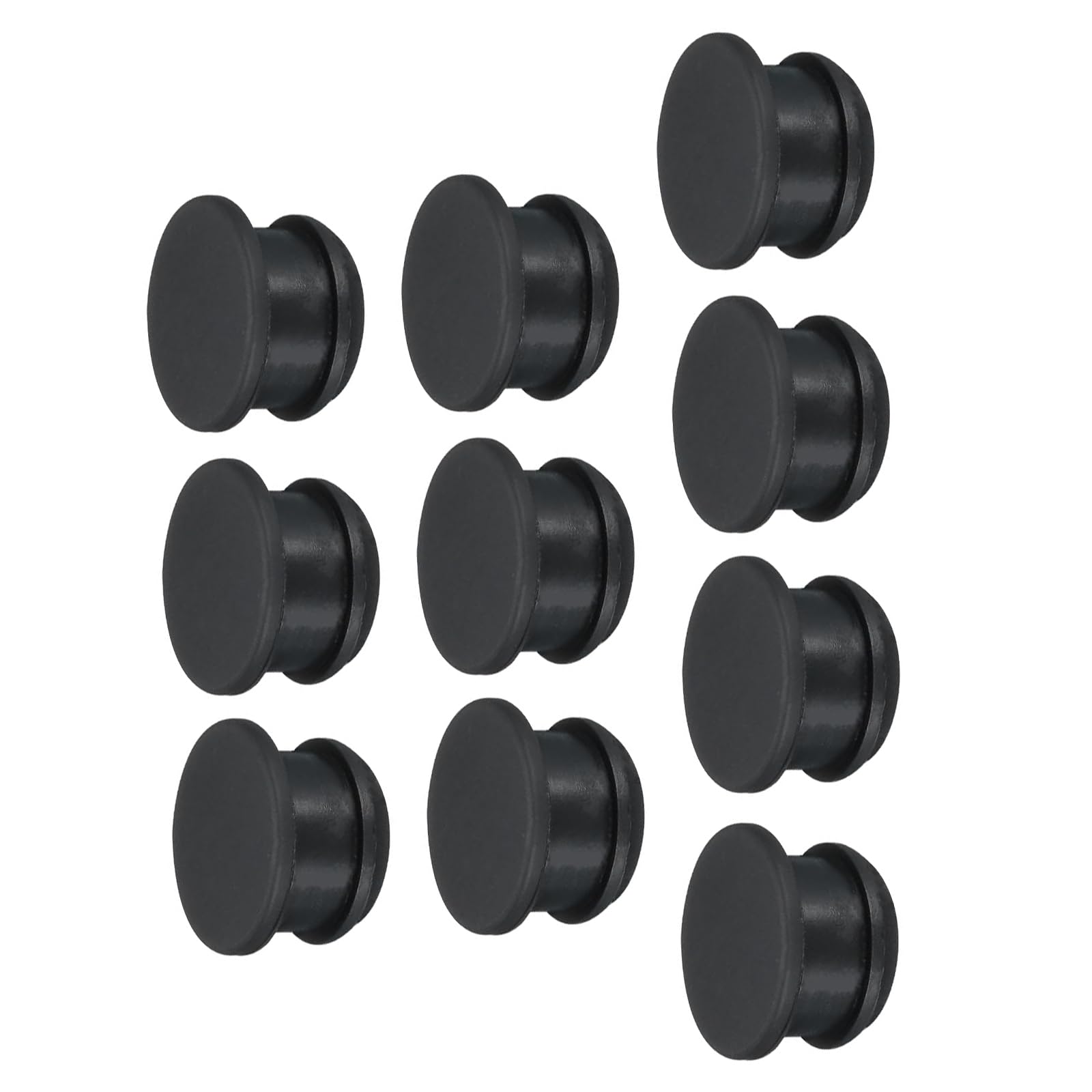ROWORKX 13mm Silicone Snap-In Hole Plugs, 10PCS Rubber Blanking Plugs