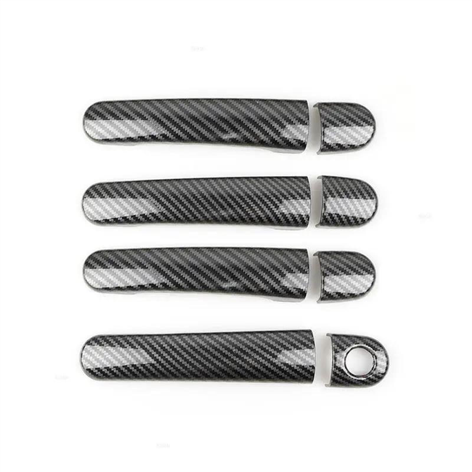 Noheeu E Car Xterior Door Handl Covers Decor Accessories For Golf 4 For Jetta For Bora Mk4 1999-2004 2000 2001 2002 2003(E)