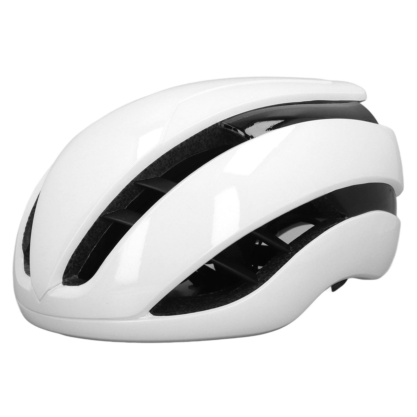 POENVFPO Kask Rowerowy, Regulowany, Oddychający, Pochłaniający Uderzenia EPS, z zdejmowaną wyściółką, z amortyzacją EPS, dla Mężczyzn i Kobiet