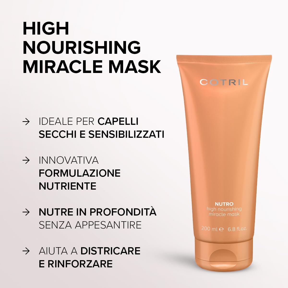 Cotril Nutro Miracle High Nourishing Mask 200ml - Maschera Nutriente