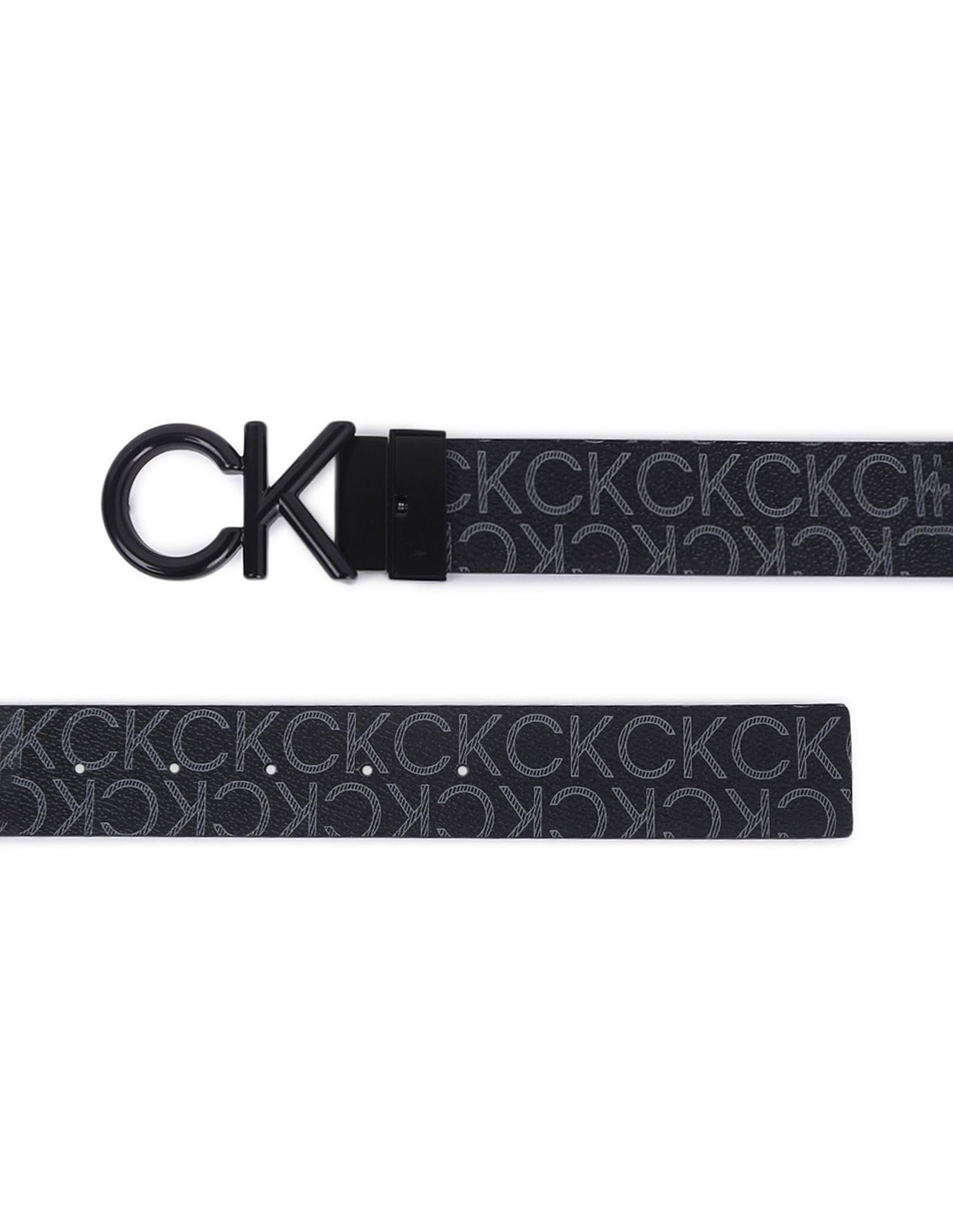 Calvin Klein Pasy Mężczyźni Adj/Rev Ck metalowa bomba mono 35 mm