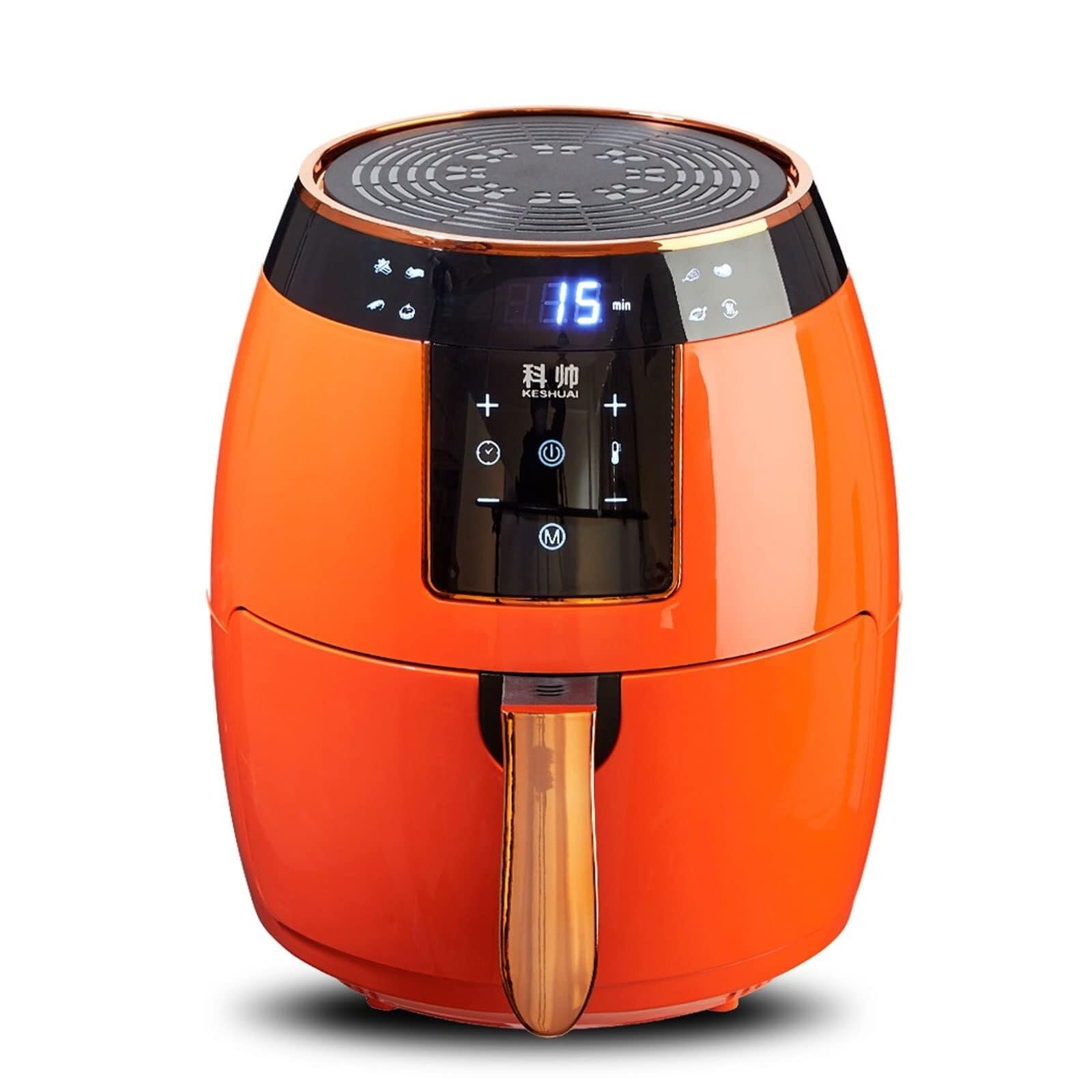 Freidora De Aire, Air Fryer Ninja, Air Fryer Oven, Freidora Eléctrica Multifunción Sin Aceite Smart Chip Naranja 5.5L