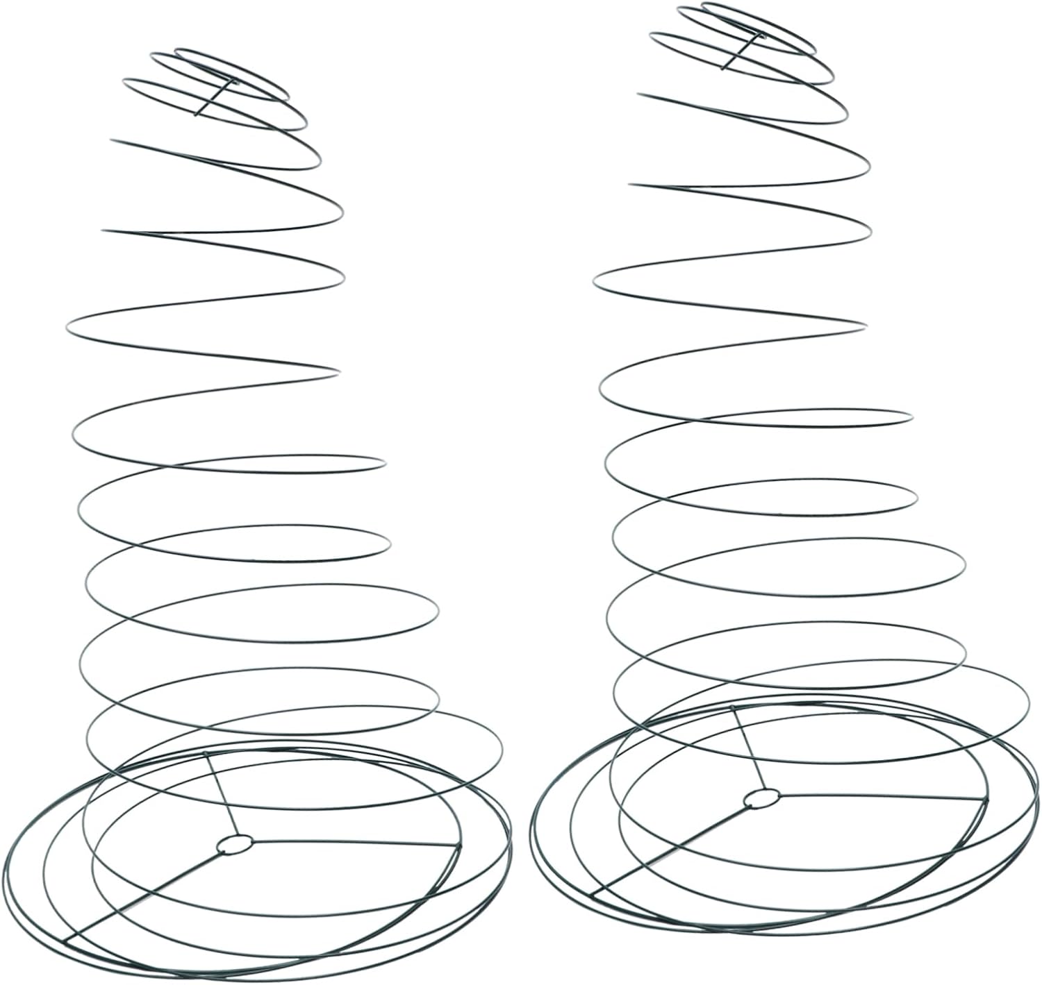 2pcs Spiral Plant Support for Climbing Plants Garden Trellis for Tomatoes Vines and Vegetables for Indoor and Outdoor Use