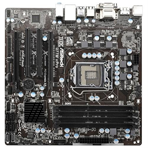 Asrock Q77M vPro Motherboard Socket 1155 / Intel Q77 / 4 x DDR3 Memory/Micro ATX/PCI-e