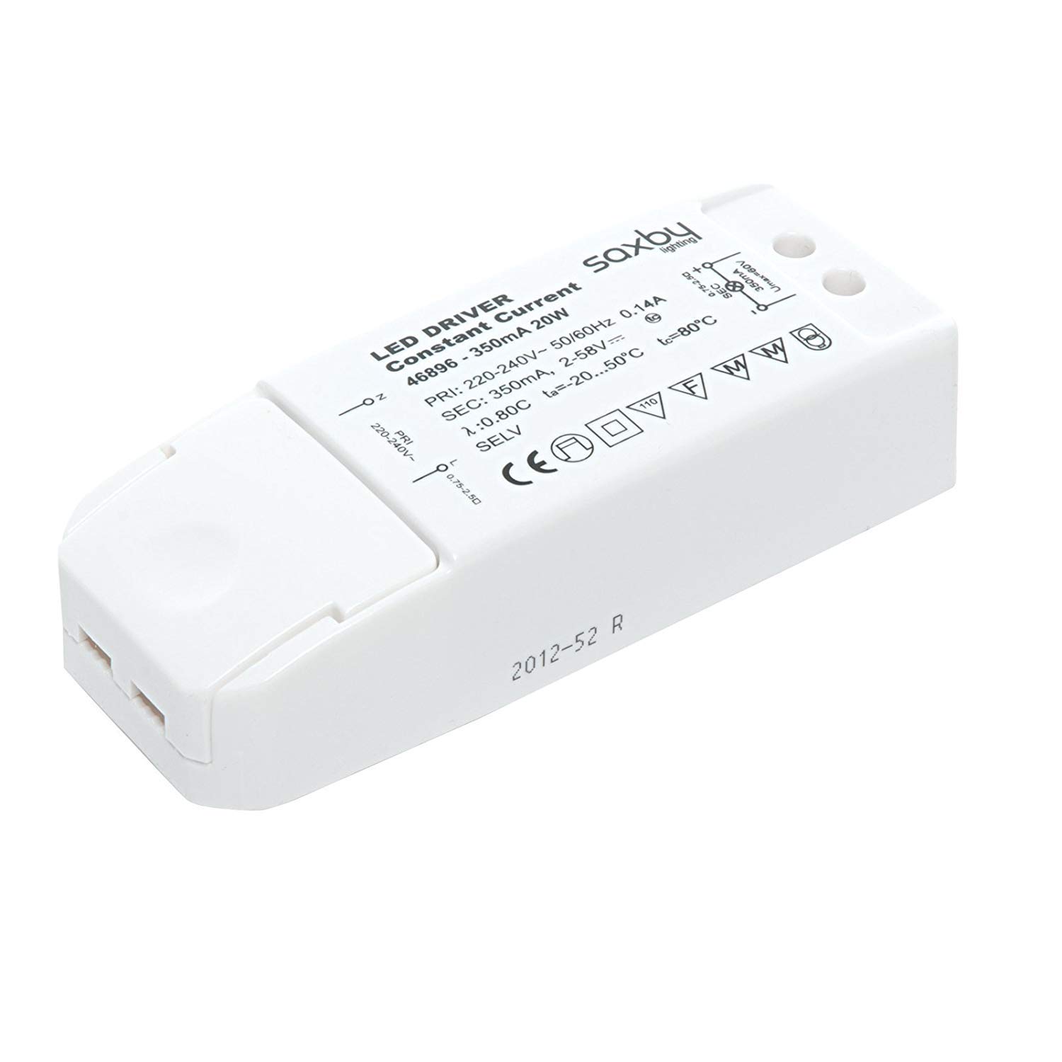 LED Driver Power Supply Transformer Constant Current 20W 350mA Opal