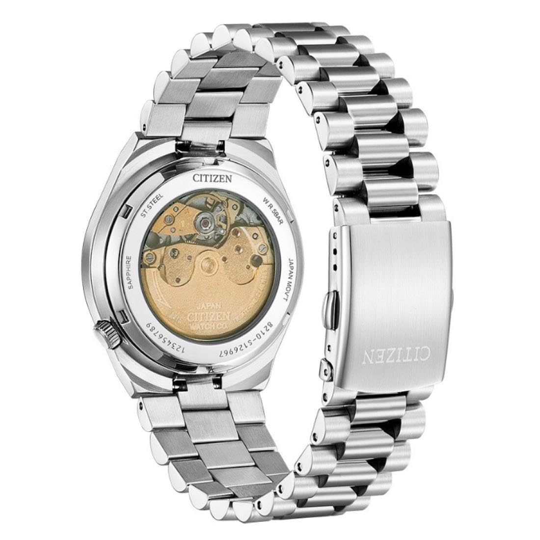 Citizen Herren Automatisch Analog Armbanduhr Tsuyosa