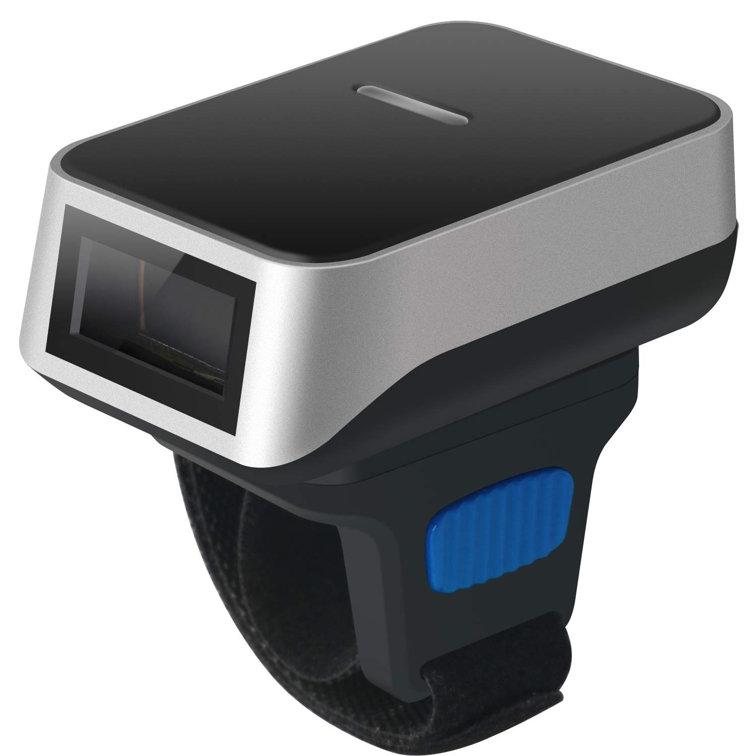 SZiTW 3-in-1 BT Wireless USB Ring Barcode Scanner,1D Portable Wearable Mini Bar Code Reader Scanner