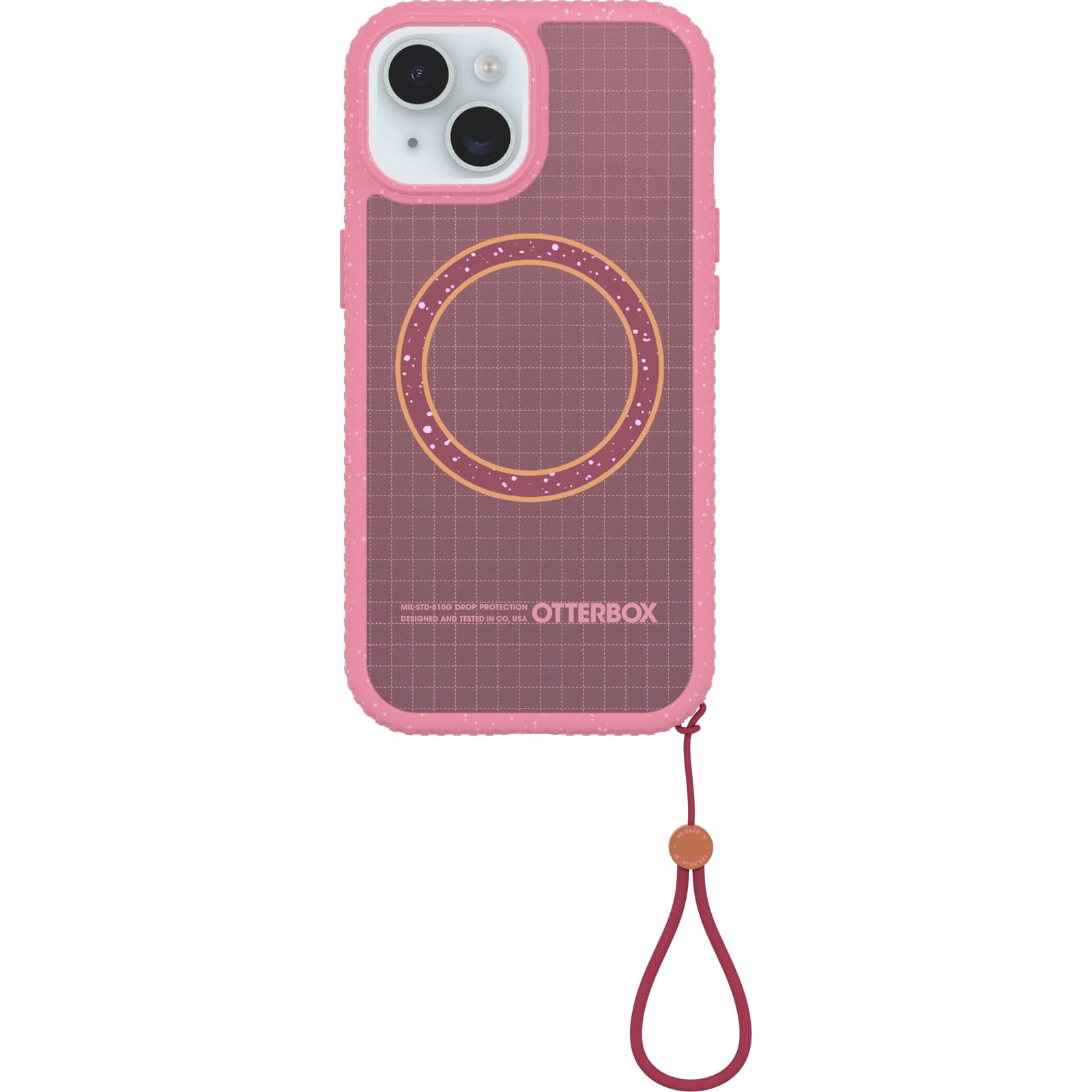 OtterBox Sole MagSafe cover per iPhone 17e/16e/15/14/13, Rosa | Custodia resistente a urti e cadute, sottile, testata 5x norme MIL-STD 810G