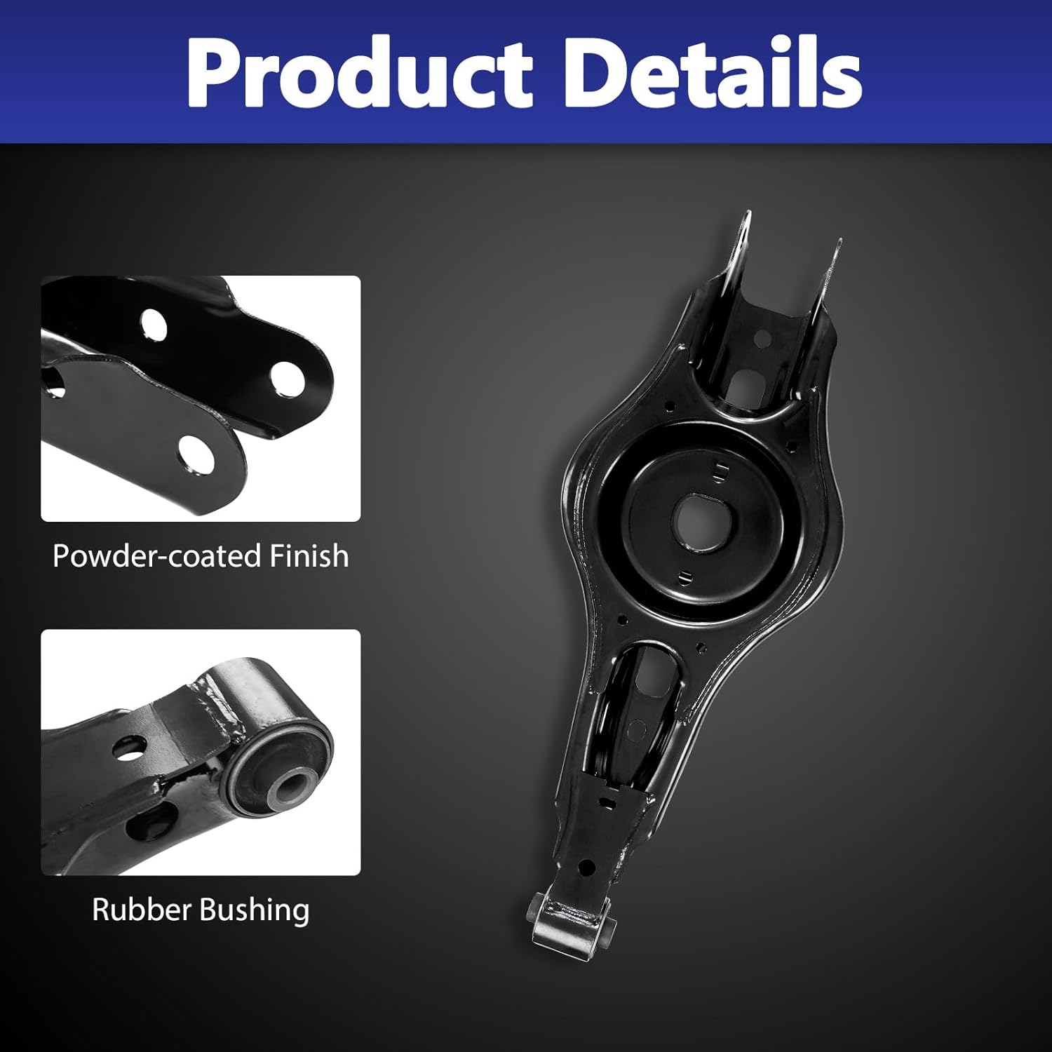 Control Arm, Rear Lower Suspension Compatible With 2016-23 Chevrolet Malibu 2018-20 Buick Regal Sportback FWD Replacement #MS501261