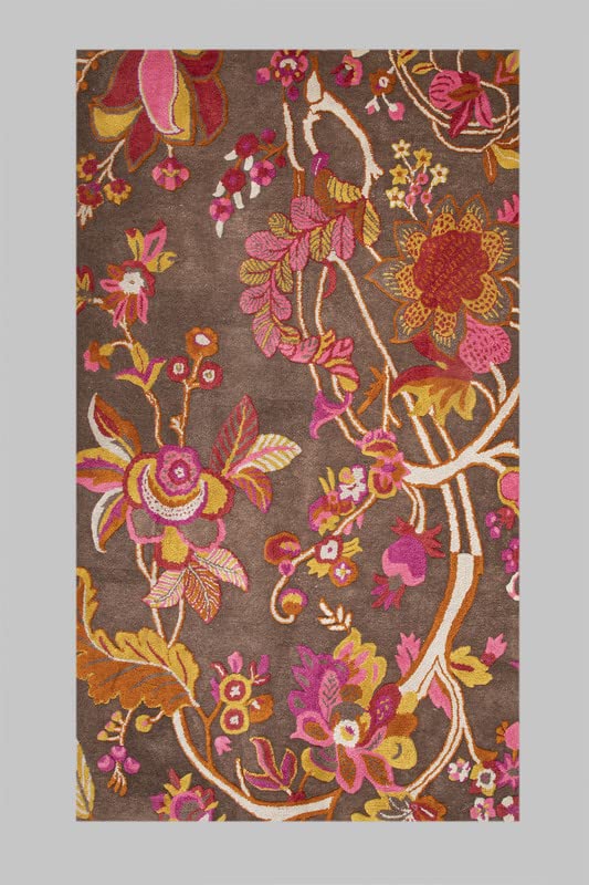 CONTRAST LIVINGSapana Wool Tufted Carpet Modern Design for Best use Living Room | Bed Room |Kitchen Room Carpet Rug (Size:- 170x240 cm |5.5x8 Feet|76x96 Inch |Multicolour)