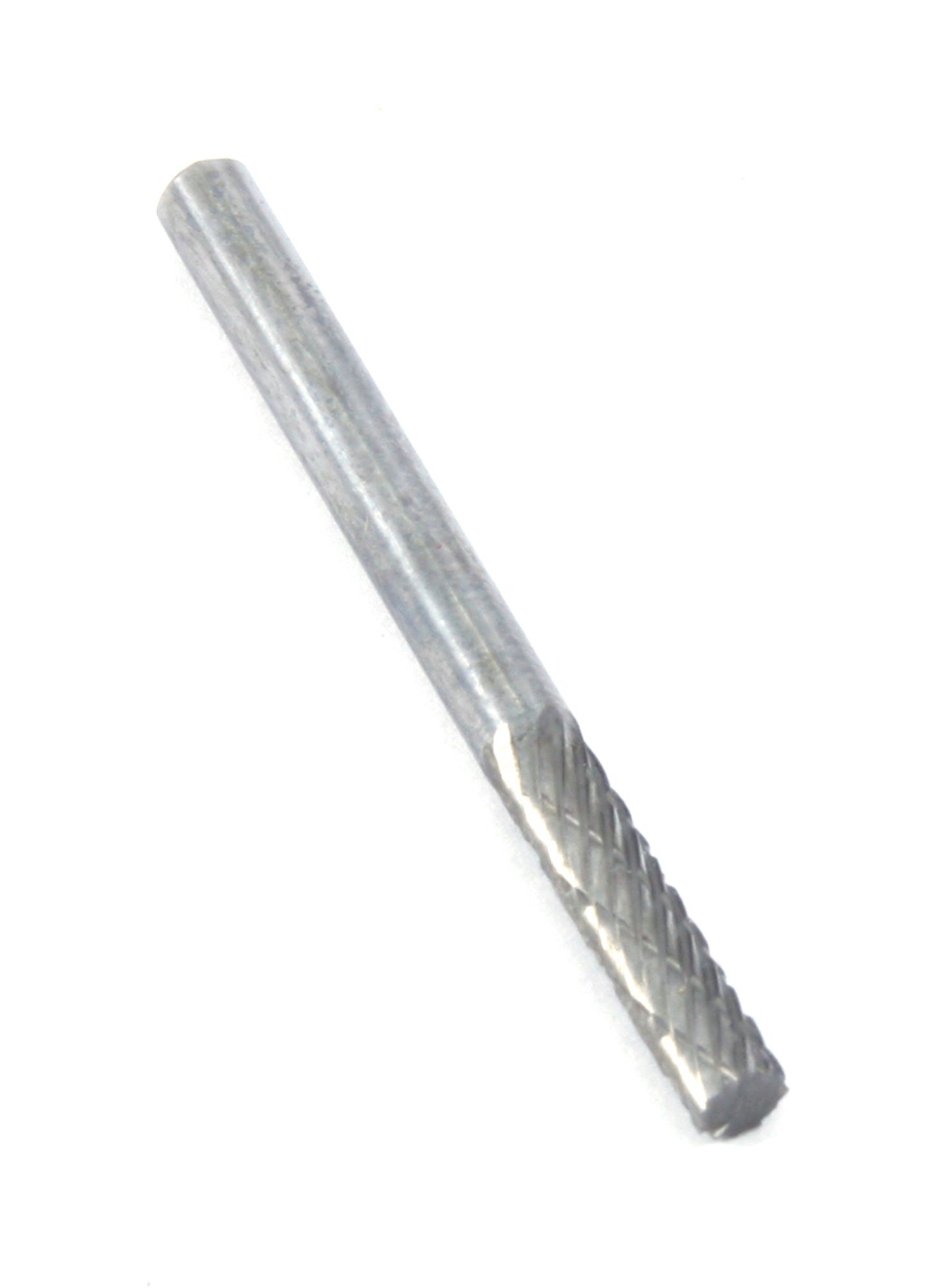 Forney 60140 carburo de tungsteno Burr con 1/8-inch Vástago, cilíndrica, 1/8-inch