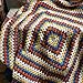 CZQLWW Handmade Crochet Granny Square Throw Blanket Sweater Style,Crochet Quilt,Multicolor Boho Travel Accent Throw for Sofa Comforter Couch Bed Recliner Living Room Bedroom Decor 43