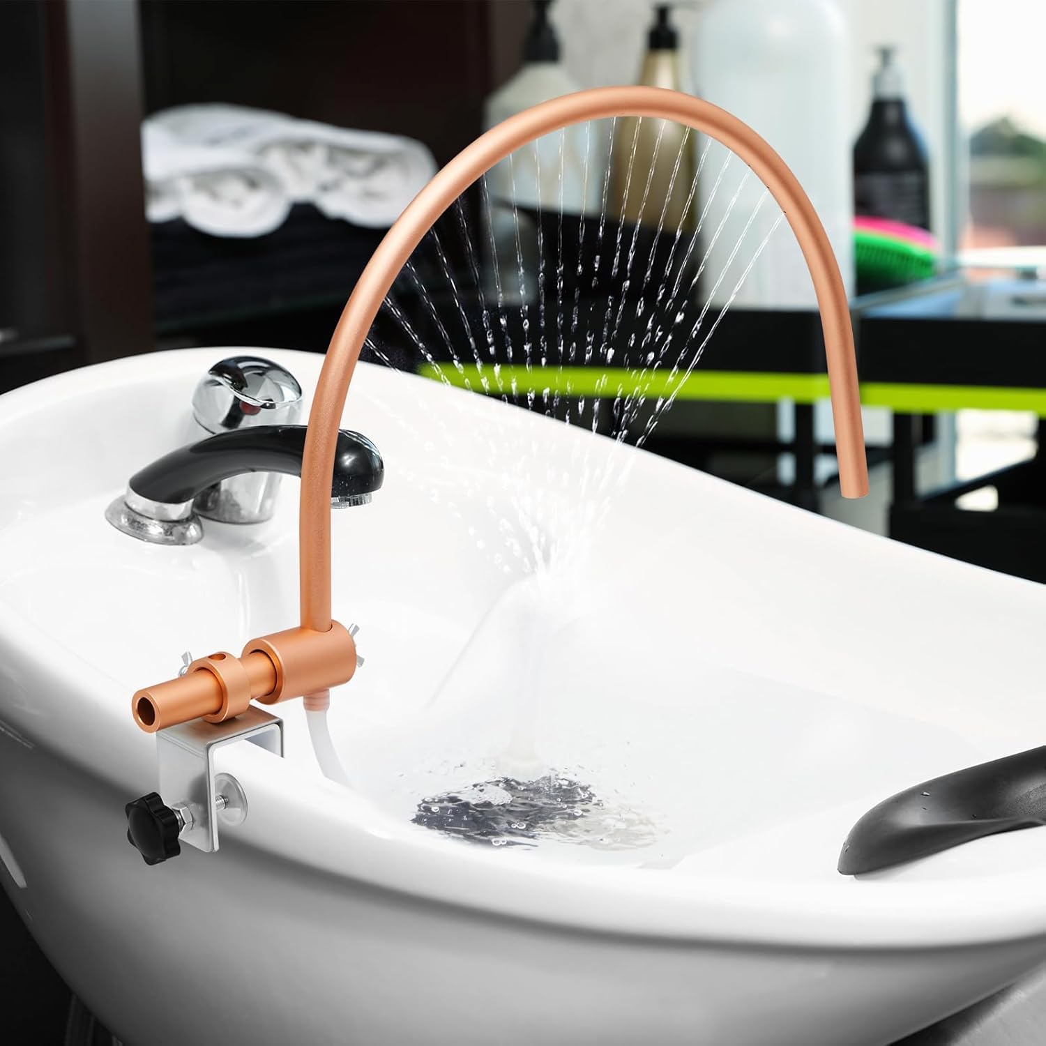 Amazon.co.jp : ヘッドスパ器具 水循環フレーム シャンプー