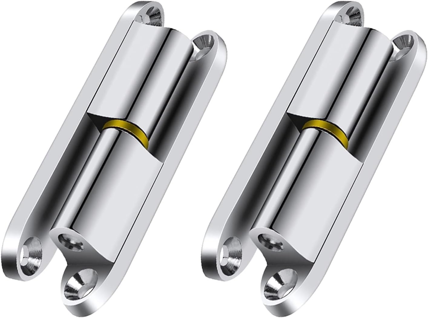 2pcs Detachable Door Hinge Cabinet Door Hinges Connector Furniture Cupboard Industrial Stainless Steel Hinges Hardware