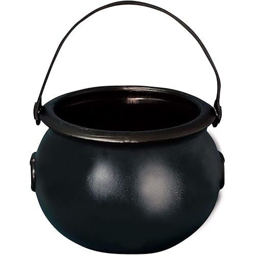Rubie's unisex adult Plastic Witch Kettle Costume Accessory, Black, One Size US