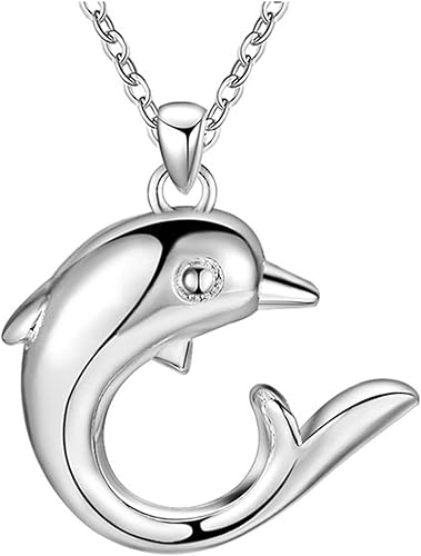 Engraved picture necklace white gold Clearance