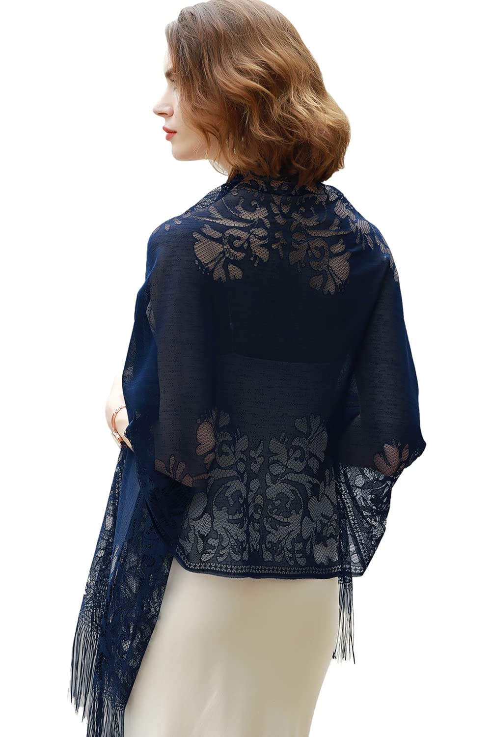 RIIQIICHY Shawls and Wraps for Evening Dresses Scarfs for Women Pashmina Wedding Formal Shawl