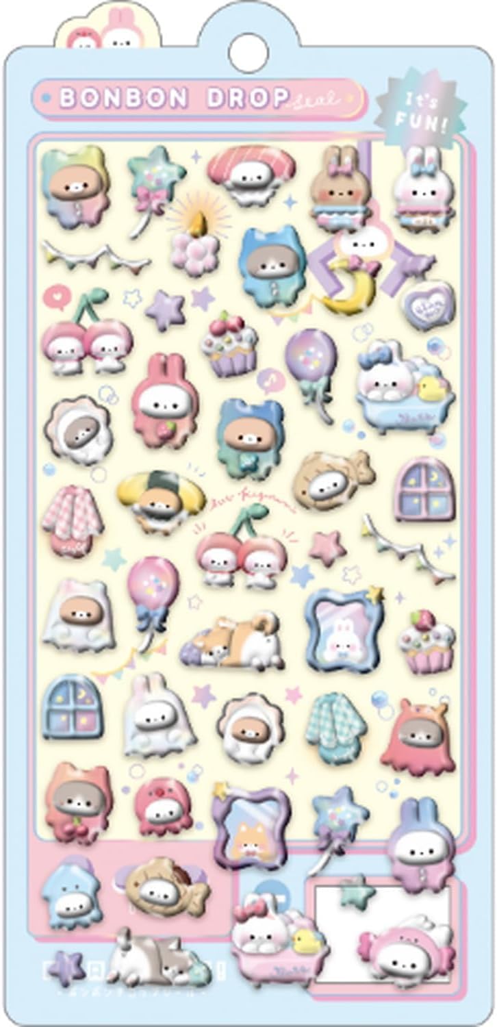 ボンボンドロップシール オリジナル 6種類 Amazon | クーリア ボンボンドロップシール 6種セット | シール