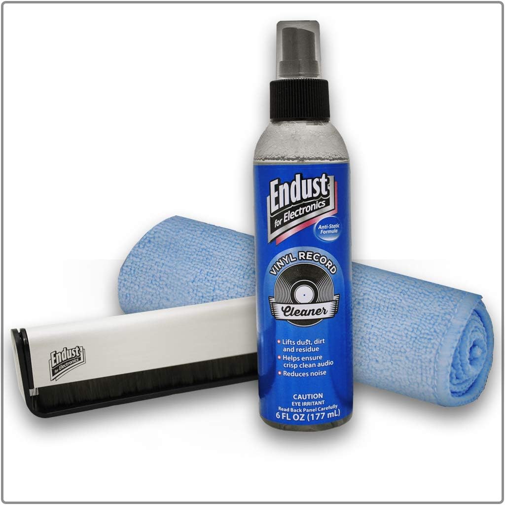 Endust For Electronics 16501 Vinyl Record Cleaning Kit, 6