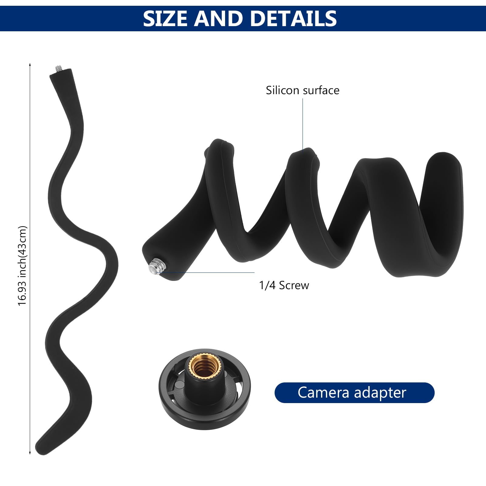 2 unidades de montaje flexible para cámara, soporte giratorio compatible con Blink Mini/Mini 2, Blink Outdoor 4 (4th Gen)/(3ª generación), XT/XT2, cámara interior (2, negro)