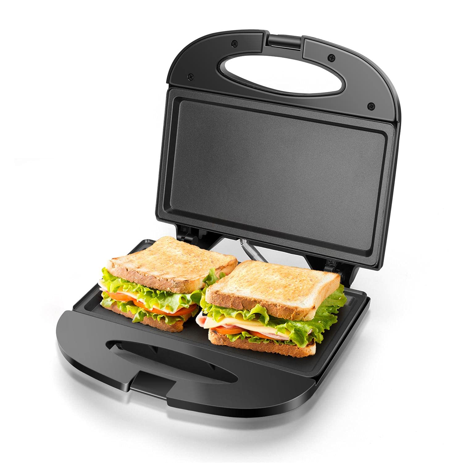 Aigostar Deep Fill Toastie Maker, 2 Slice Sandwich Toaster, NonStick