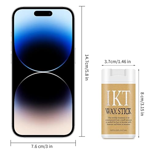 Miniatura 16 de Barra de cera para el cabello, barra de cera para el cabello, palillo para cabello no graso, barra de pomada para cabello, agarre fuerte que hace