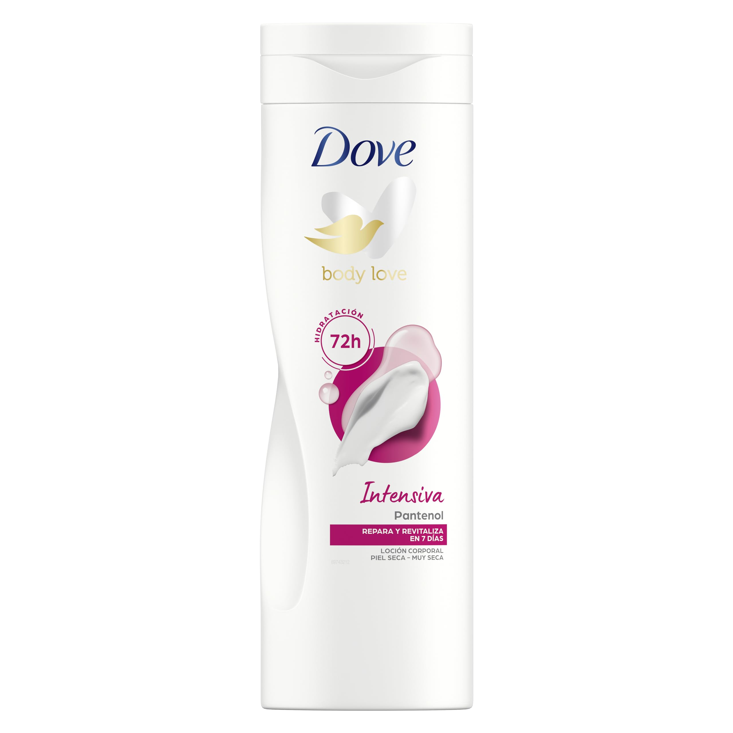 Dove Loción Corporal para pieles extra secas Intensiva que hidrata profundamente la piel, 12 x 250 ml
