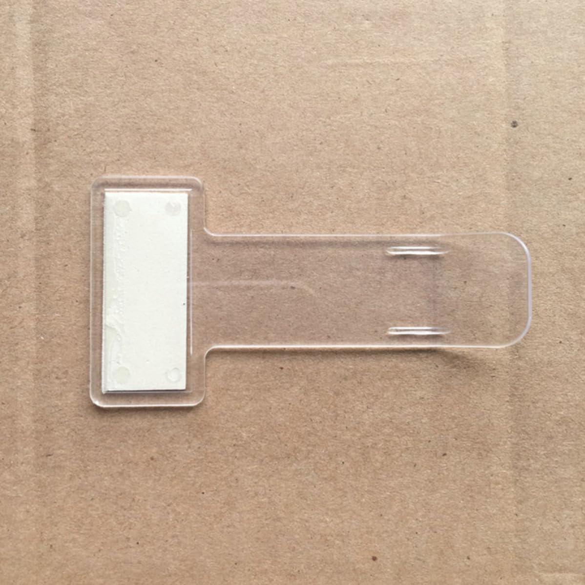 Parking Ticket Holder Clip Easy to Install with Double-Sided Adhesive Tape 20pcs Plastic T-Shape Window Permit Sticker Folder for Car Windscreen for Vehicle Notes and Parking image 4