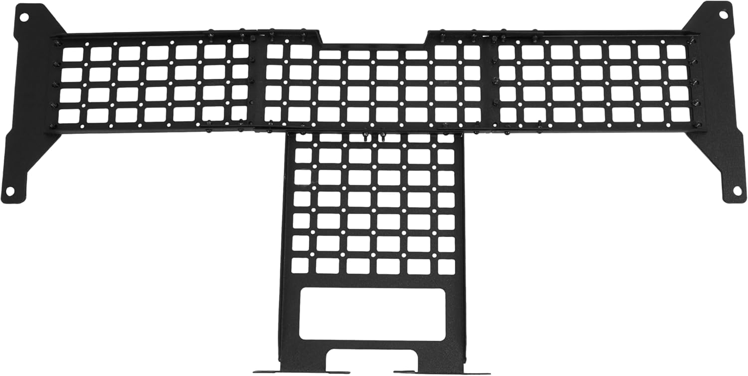 ALMULOO Roof Rack Hard Top Molle Panel Compatible with 2018-2023 JLU, JL, Gladiator JT Interior Modular Shelf Cargo Organizer Storage Panel Steel