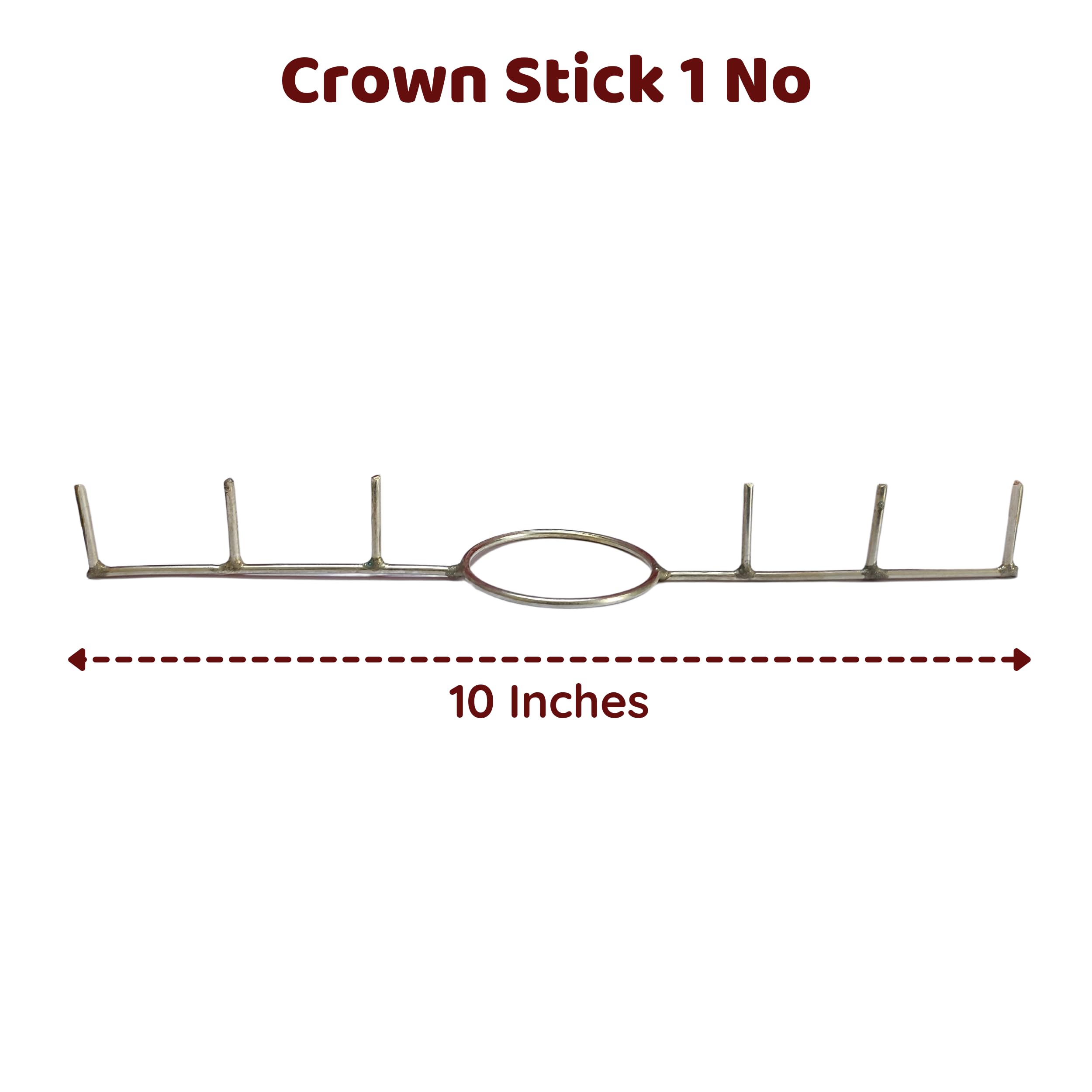 Anciently Varalakshmi Pooja Kalasam Flower Stand Stick | Varalakshmi Pooja Stand | Varalakshmi Pooja Decoration Items, Metal, 1 Set 2