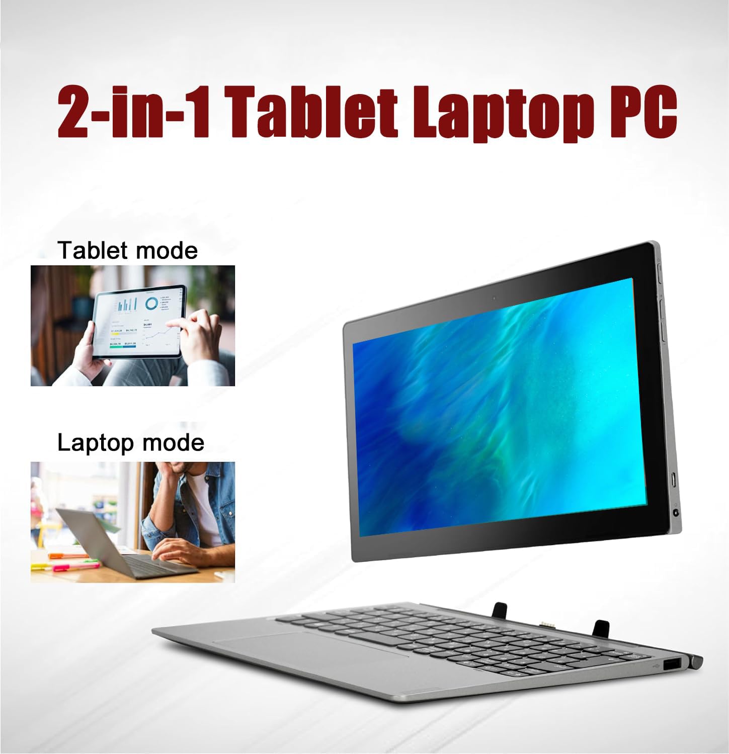 Amazon.com: Lenovo Ideapad D330 2-in-1 Tablet, Intel Celeron N4000