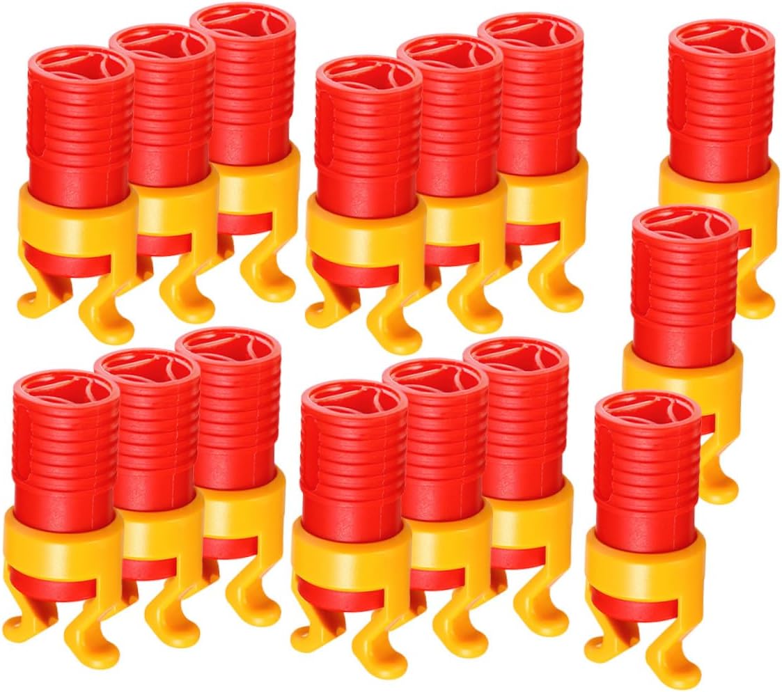 15pcs Woodworking Screw Gripper Clamp Set, Abs Plastic Screw Holding Tool Universal Fixing Sleeve for Hand Screwdrivers and DIY Projects