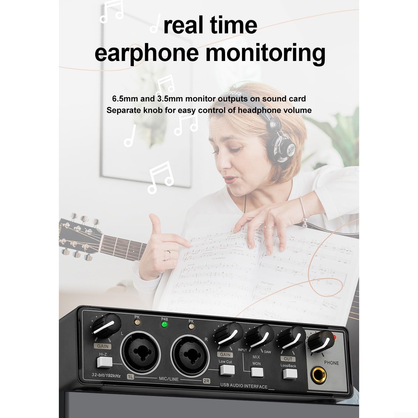 Professionelles USB-Audio-Interface mit 32-Bit/192kHz HD-Sound