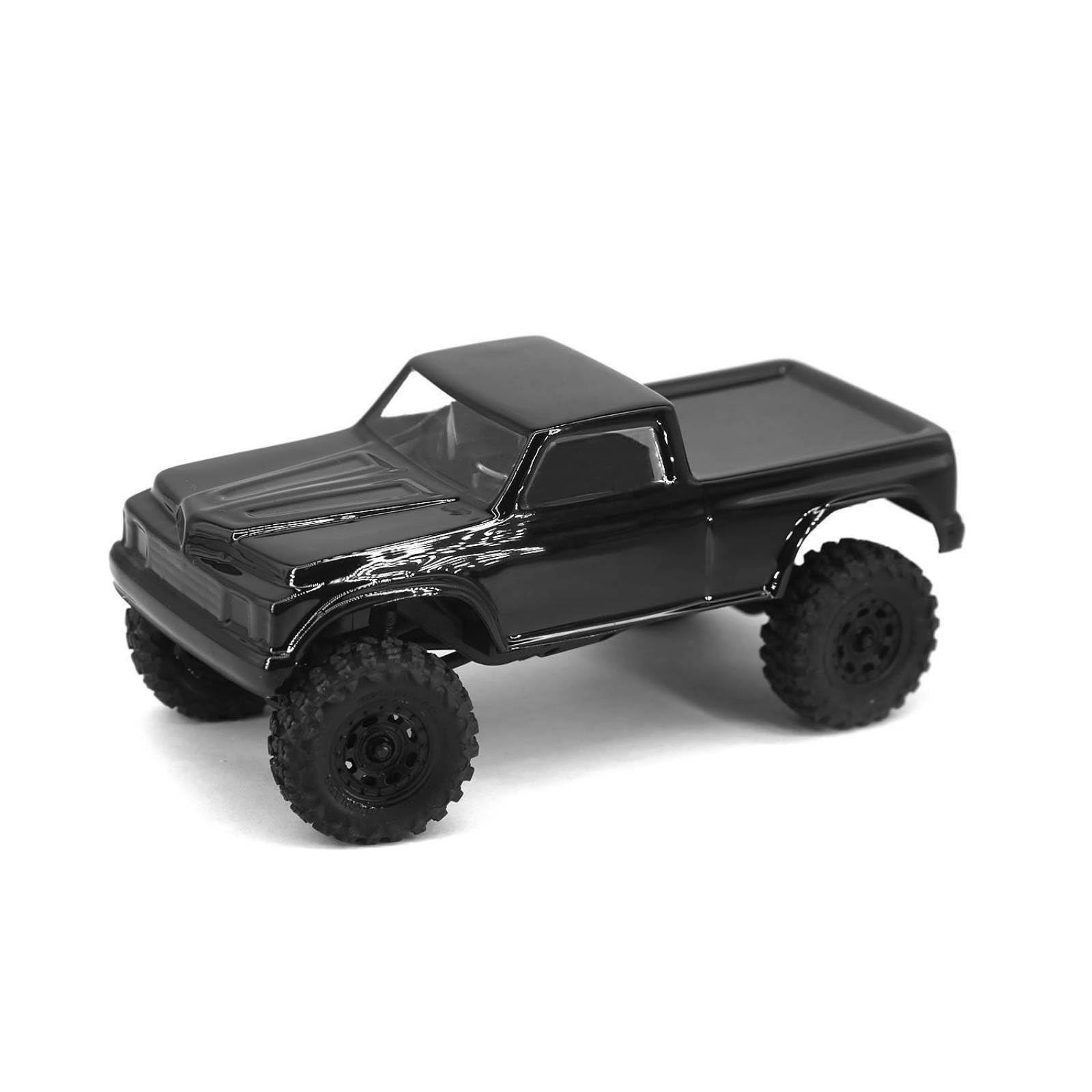 Baoblaze Carrocería de Camioneta RC para Escala Cuerpo de Camión Cubierta Capota Plástico Aspecto Realista para Proyectos Personalizados y Mejoras Visuales, Naranja