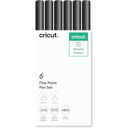 Cricut® Multi Pen Set, Black (6 ct)