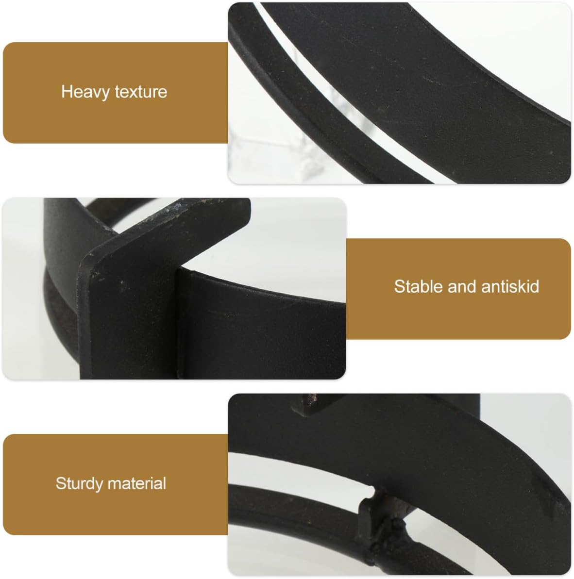 Cast Iron Gas Stove Bracket with Groove for Small Round Pots