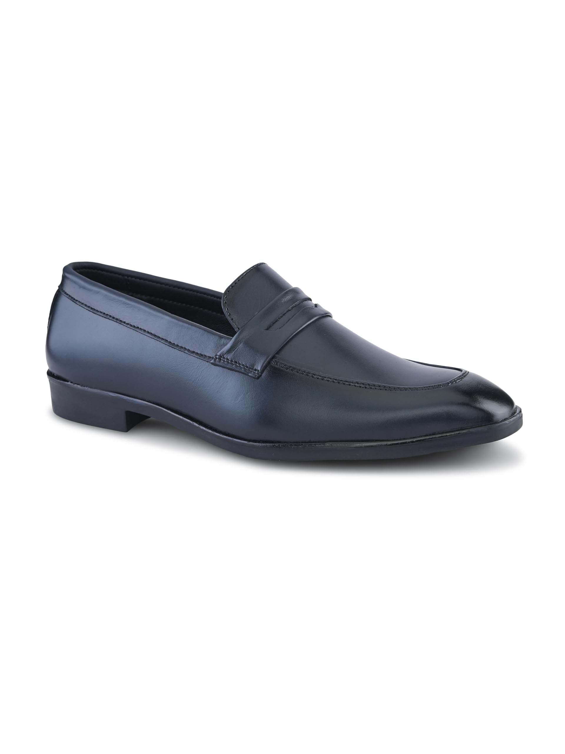 Men’s Formal Loafers in Genuine Italian Leather with TPR Sole | Penny Loafers for Men | Genuine Leather Slip-on Shoes | Formal & Casual Comfort Footwear-image-42
