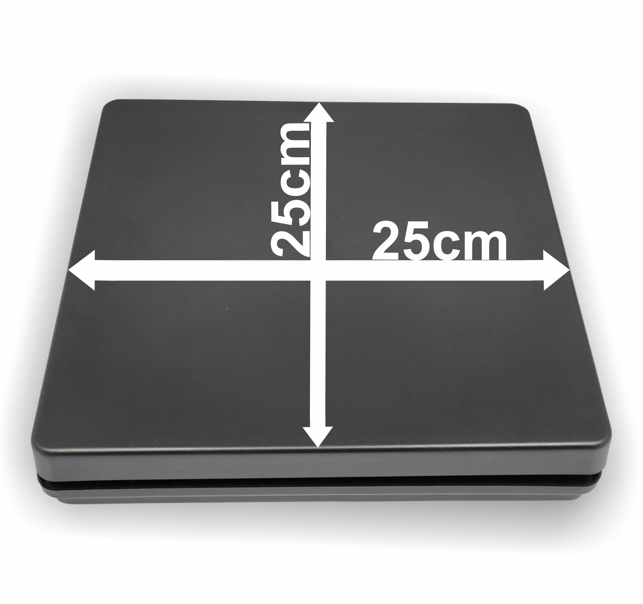 Paketwaage 50kg/2g Plattformwaage Briefwaage inkl. Netzteil abnehmbares beleuchtetes Display
