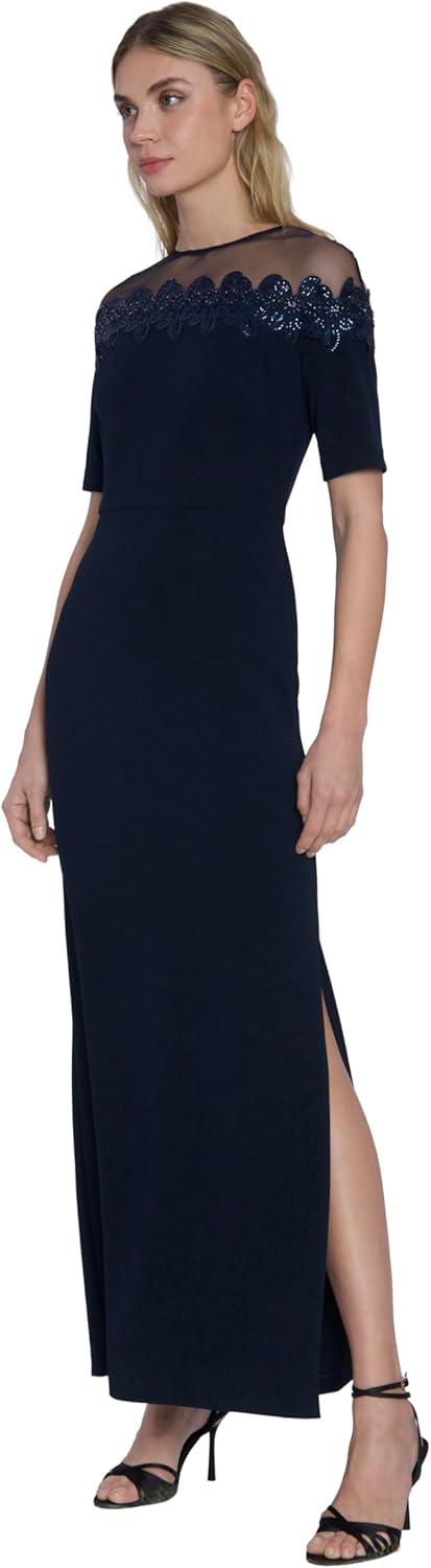 Maggy London Womens Lace Evening Dress for Women - Dress for Weddings, Birthdays, and Occasions - Formal Dresses for Women - Image 2