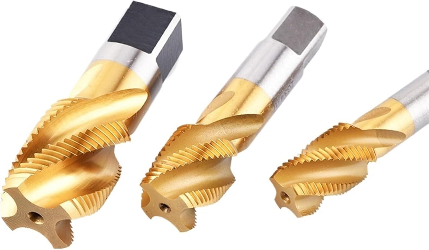 Cobalt Pipe Screw Thread Tap Drill Bits M35 Spiral Flute Tools G/ZG/RC 1/16-1 INCH(Size:ZG3I8)